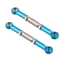 2Pcs Metal Adjustable Steering Linkage Servo Link Pull Rod for Slash 4X4 5807 HQ727 1/10 RC Car Upgraded Parts,2