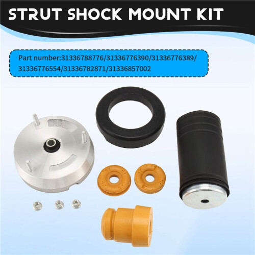 31336788776 31336776554 Front  Strut Mount Rubber Buffer Spring Pads Protection Kit for  X5 E70 X6 E71 2