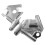 1Pair Motorcycle Chrome Front Fork Upper Frame Neck Covers for  V-Star XVS1100A XVS1100AW 1999-2011 5