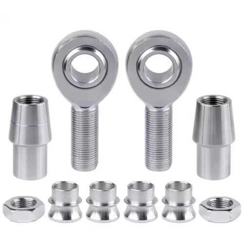 Heim Joints 2set Self-Lubricating Heim Joint Rod End Kit Right and Left Thread Suspension Steering Joints Steering 1