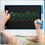 (Black)Tablet de desenho escrito à mão tablet bloco de notas digital sem papel Abs LCD 85 polegadas 7