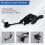 1Pair Rear Body Height Sensor Bracket EJ7Z-5A967-C EJ7Z-5A967-A for   MKC 2015-2019 Headlight Level Sensor 4