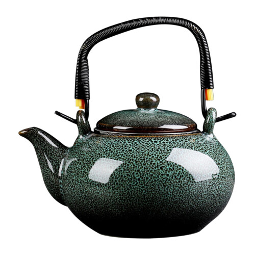 Ceramic Teapot 750ml for Home Camping Kitchen