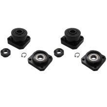 2X,FK12 FF12 Wspornik do śRuby Kulowej 1605 FK12 Strona StałA FF12 Strona PłYwająCa do CzęśCi CNC Akcesoria do Obrabiarek
