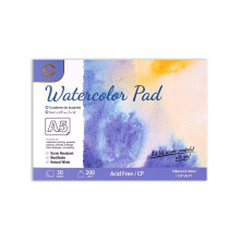 Watercolor Sketchbook Medium Grain 200g Wood Pulp Paper A3