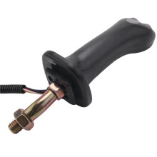 2X 3 Buttons Excavator Joystick Assy Handle Gears with Dust Cover for Daewoo Doosan DH DX150 215 225 300 370-9C Left
