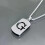 Retro Letter Pendant Necklace Adjustable O-Chain 1 PC 1