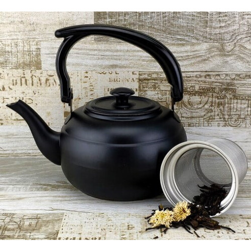 Stainless Steel Tea Kettle with Infuser 1.5L