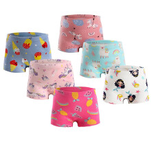 Girls' Cotton Briefs Cartoon Print 6-Pack 2-10 Years