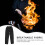 Men's Work Pants Black Wear-Resistant Kitchen 1 Piece 4