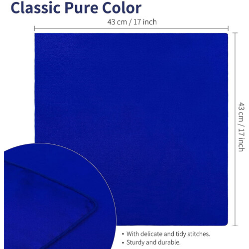 Square Satin Napkin Bright Silk 12 Pack 17 x 17 Inch 1