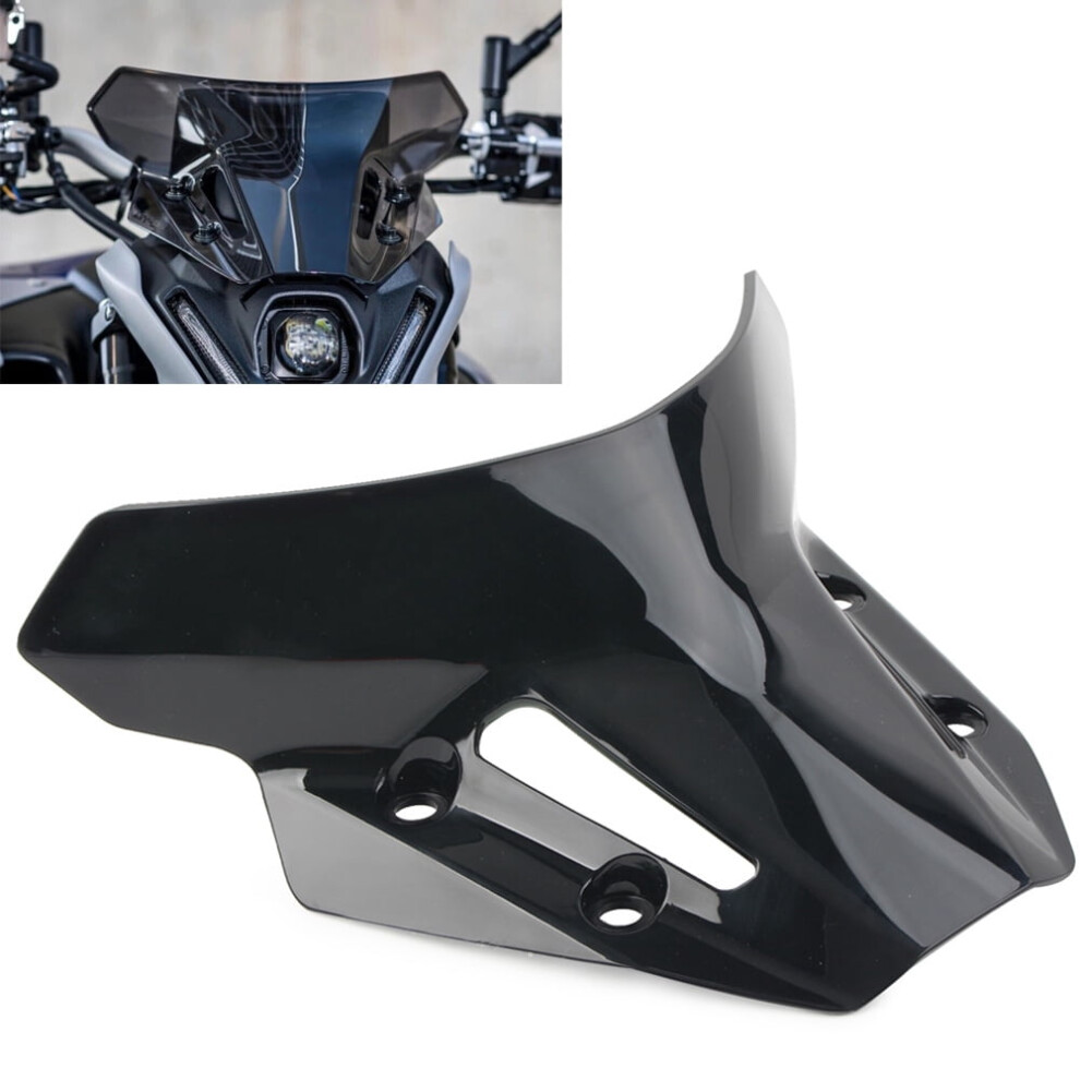 Windshield Wind Deflector For Yamaha Mt-09 Fz-09 Black 9043876554872