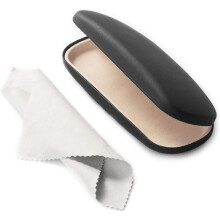 Hard Shell Eyeglasses Case with Soft Lining 1 Pack