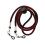 Eyeglass Chain Lanyard Durable Anti-Lost Strap Red Black 1