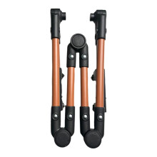 Folding Wagon Push Handle Brown Foldable Removable