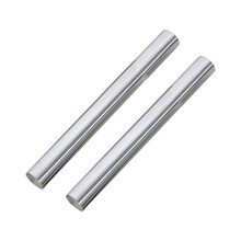 304 Stainless Steel Round Rod 10mm x 200mm 2 Pcs