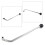 Hand Gear Lever Shifter Handle Universal for 50cc 110cc 1