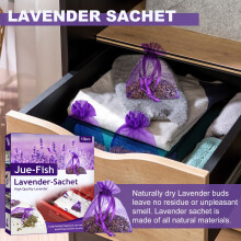 Lavender Sachet Bags for Drawers and Closets 10 Pack