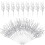 Silver Glitter Berry Stems Christmas Decor 30 pcs 1