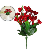 Realistische kunstbessen van schuim voor kerstdecoratie