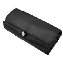 Travel Makeup Bag Waterproof Black 1 Pc