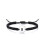 Sterling Silver Initial Bracelet Adjustable Braided Disc 1