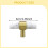 Marble Cabinet Pulls 35x60mm White 4