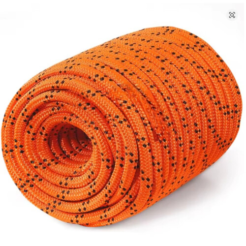 Polyester Double Braid Rope 3/8 inch x 100 ft 1