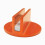 Universal Slotted Magnetic Jack Pad Clamp Adapter Orange 1