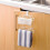 Toilet Paper Holder Over Tank Double Layer White 1