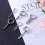 Punk Cross Hoop Earrings Set 12 Pieces 5