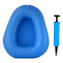 Inflatable Bedpan Washable Air-Inflated Toilet for Elderly