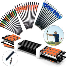ALING Carbon Crossbow Arrows 20 Inch 12 Pcs