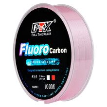 Fluorocarbon fishing line carbon fiber leader 30.36 lb 0.40