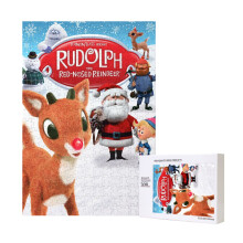 Rudolph Red Nosed Jigsaw Puzzle Art Decor 300 Pieces