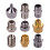 Airbrush Adapter Kit Multi-Size Fitting Connector Set 9 1