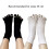 Five Finger Socks Cotton Breathable Soft Rhinestone Decor 1 3