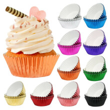 Paper Cupcake Liners Aluminum Foil Muffin Cups 500 pcs