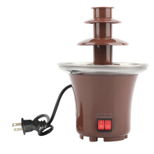Electric Chocolate Fondue Fountain Machine 3-Tier