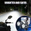 Round LED Motorcycle Driving Light 10W Aluminum Shell 4
