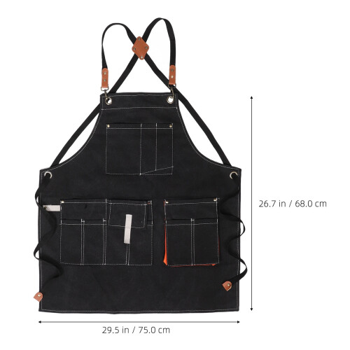 Woodworking Leatherworking Shop Apron Polyester Cotton Full 1