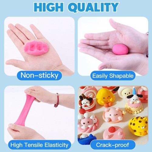 Air Dry Clay 36 Colors with Tools Ultra Light 2