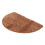 Halfronde badkamermat, waterabsorberend, antislip 2