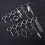 Punk Cross Hoop Earrings Set 6 Pieces 4