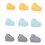 Rain Shoe Covers Grey Mud Reusable 1 Pair 7