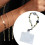Beaded Phone Wrist Strap Black Gold Women 1 Pack 2