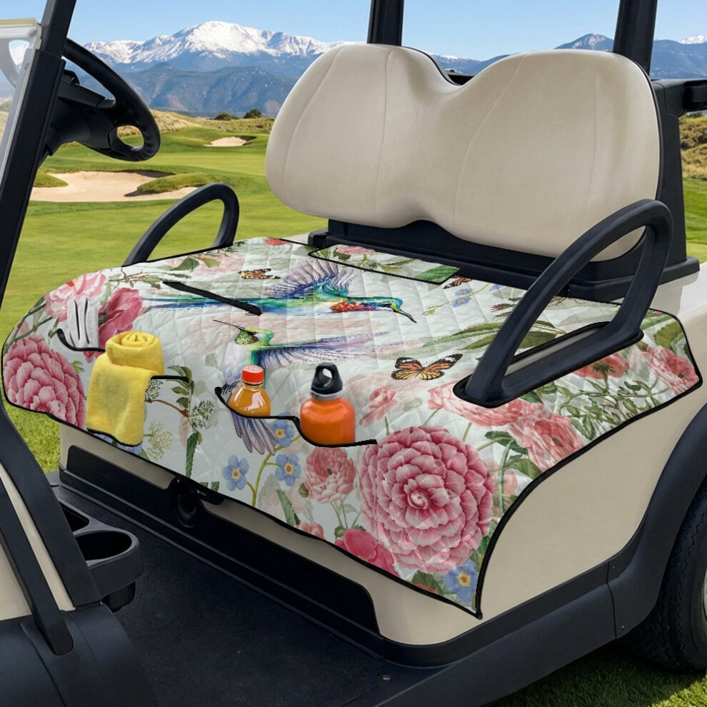 Golf Cart Seat Cover Universal Front Cushion With Storage 9043876589119