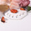 CZ nose studs gold plated 6 pcs 20G 5