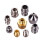Airbrush Adapter Kit Multi-Size Fitting Connector Set 9 3