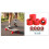 Quad Roller Skate Wheels with Bearings 4 Pcs 78A Red 6